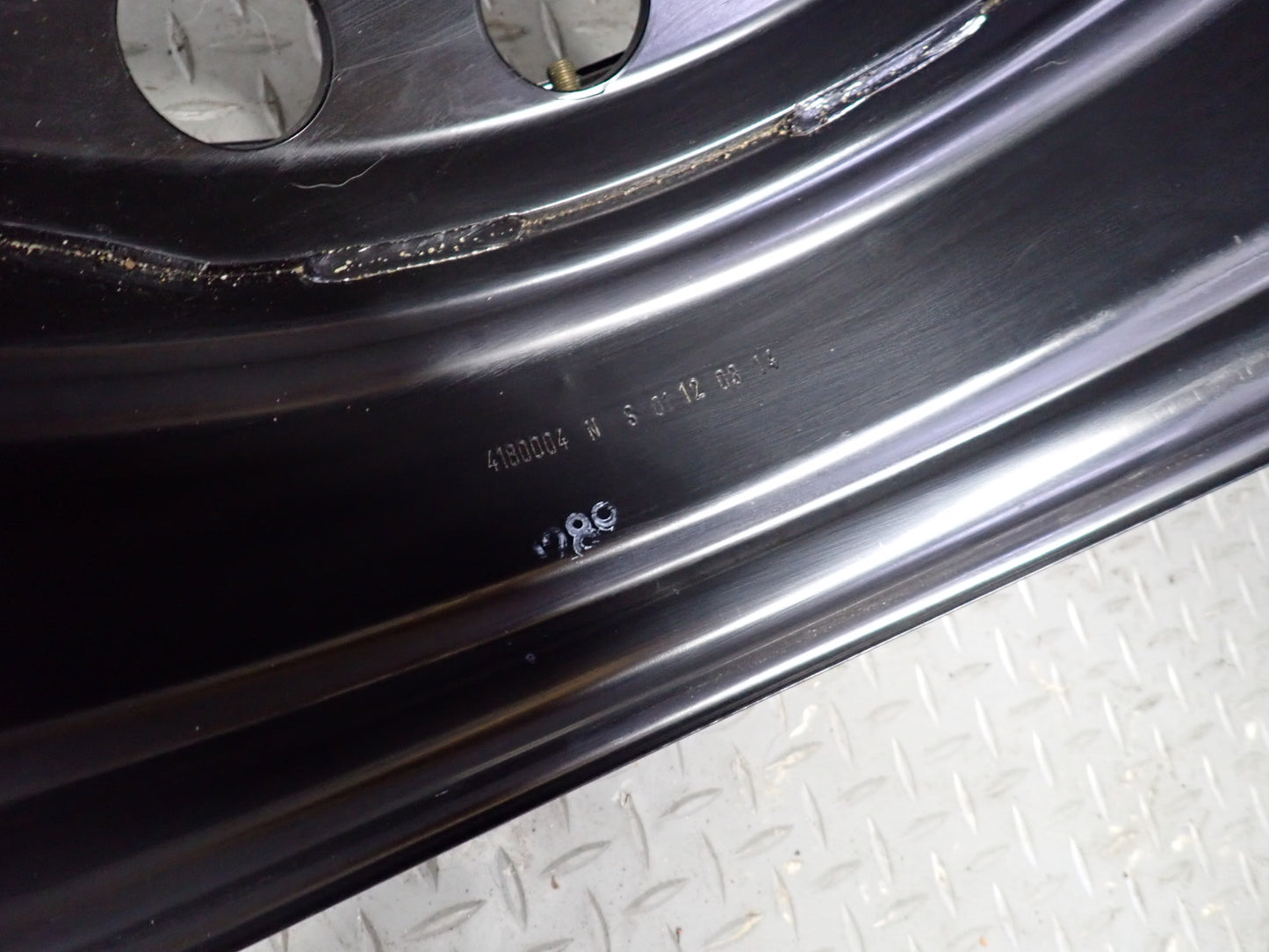 07-15 Audi 4L Q7 Emergency Spare Tire R18 18" Wheel Rim 18H2 ET53 2180904LE4 OEM