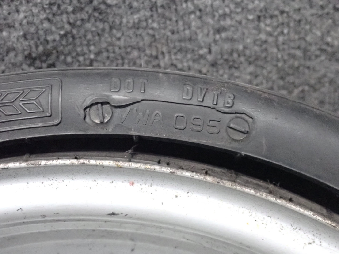 1984-1991 Porsche 928 S Spare Tire R15" Wheel 15x5J ET55 165-15 92836101803