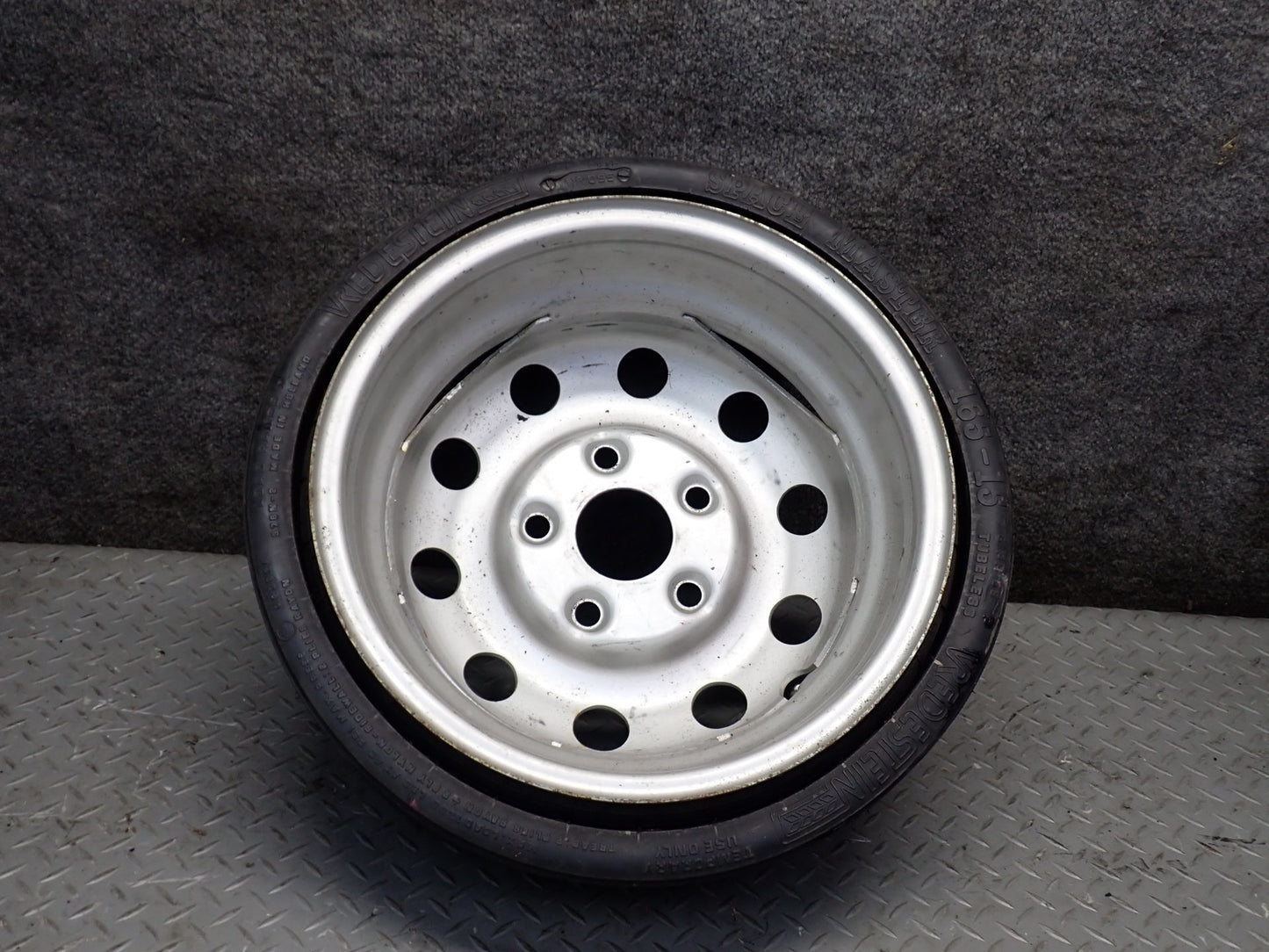 1984-1991 Porsche 928 S Spare Tire R15" Wheel 15x5J ET55 165-15 92836101803