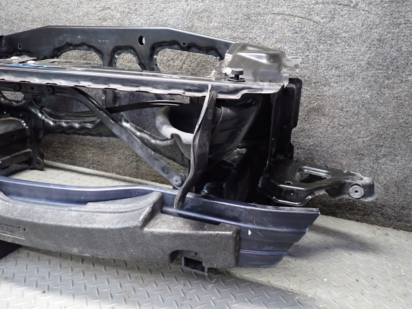 03-08 BMW E85 Z4 3.0L Engine Radiator Core Support Frame Panel OEM