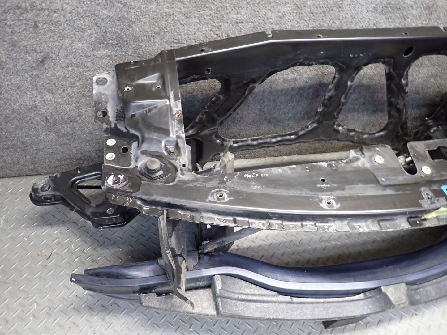03-08 BMW E85 Z4 3.0L Engine Radiator Core Support Frame Panel OEM