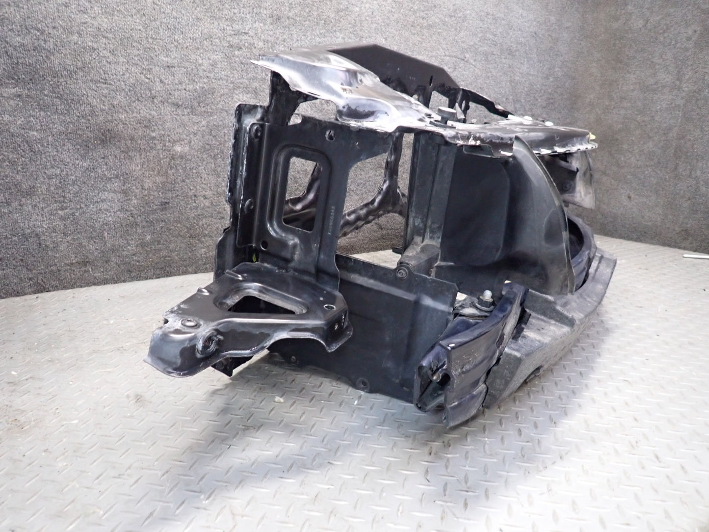 03-08 BMW E85 Z4 3.0L Engine Radiator Core Support Frame Panel OEM
