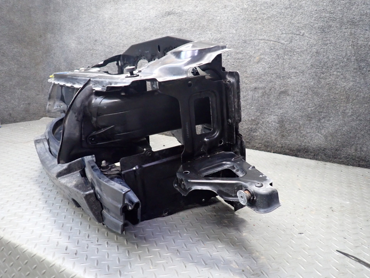 03-08 BMW E85 Z4 3.0L Engine Radiator Core Support Frame Panel OEM