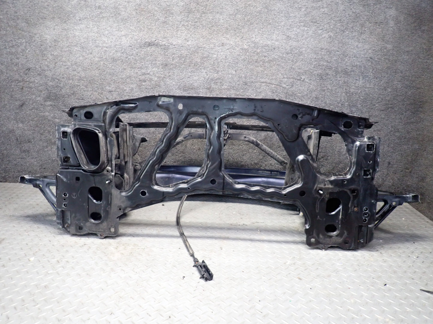 03-08 BMW E85 Z4 3.0L Engine Radiator Core Support Frame Panel OEM