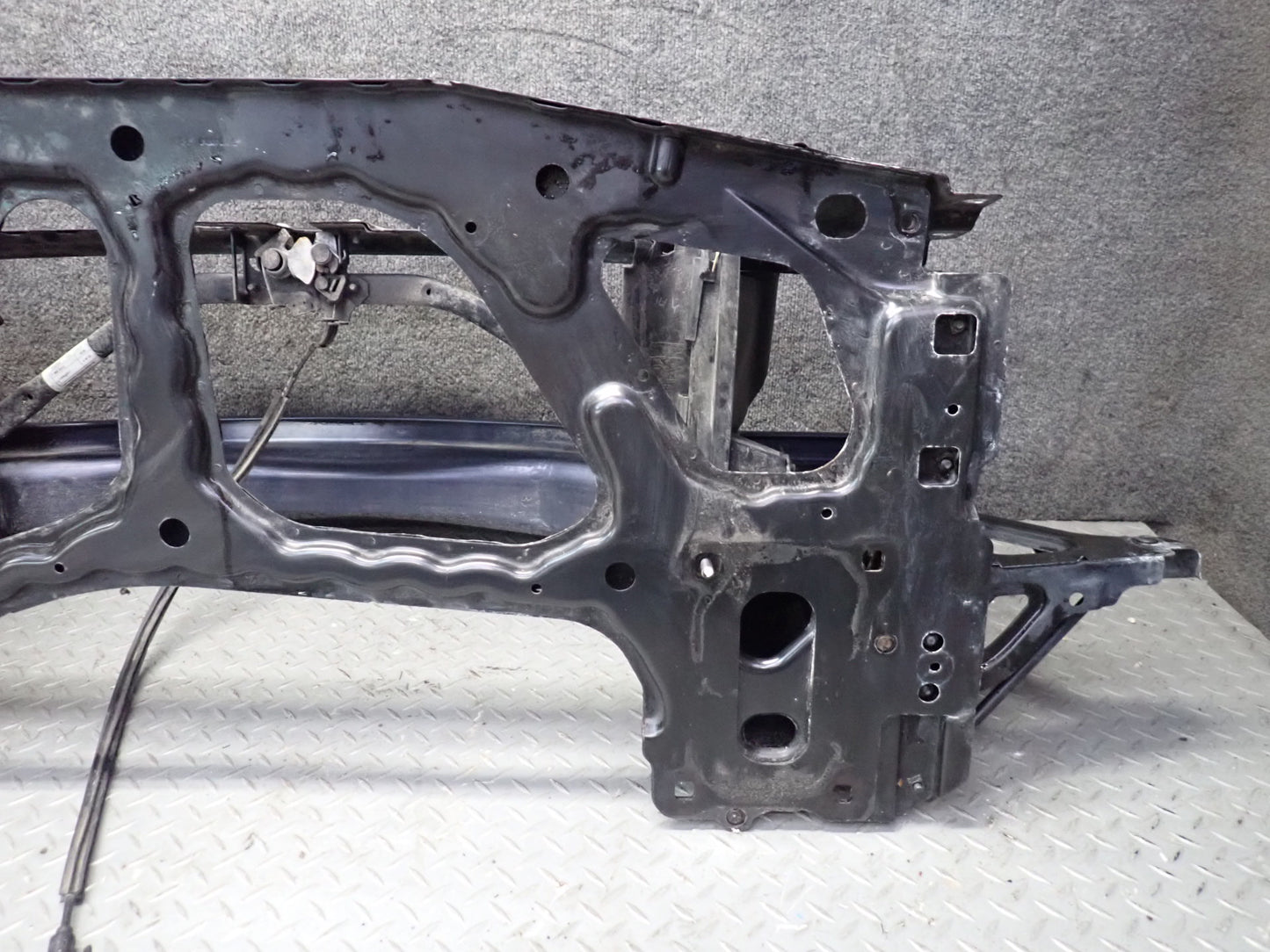 03-08 BMW E85 Z4 3.0L Engine Radiator Core Support Frame Panel OEM