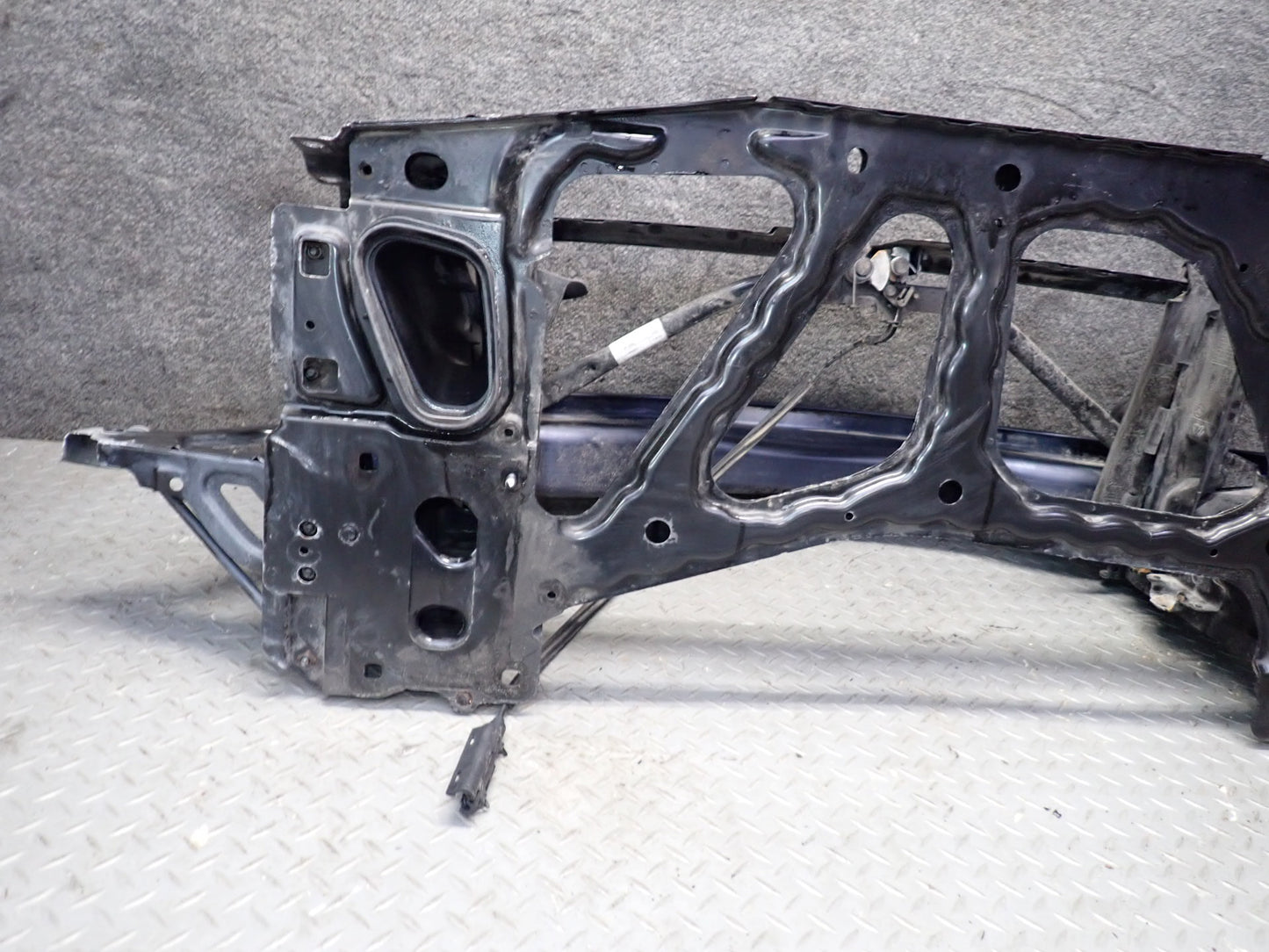 03-08 BMW E85 Z4 3.0L Engine Radiator Core Support Frame Panel OEM