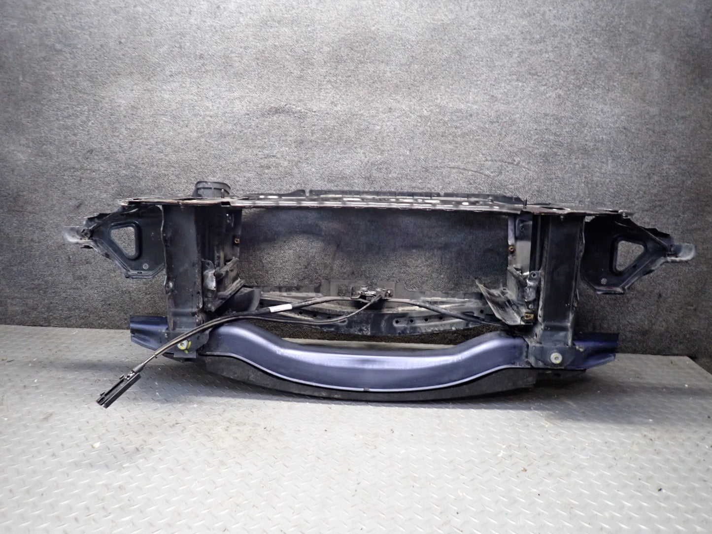 03-08 BMW E85 Z4 3.0L Engine Radiator Core Support Frame Panel OEM