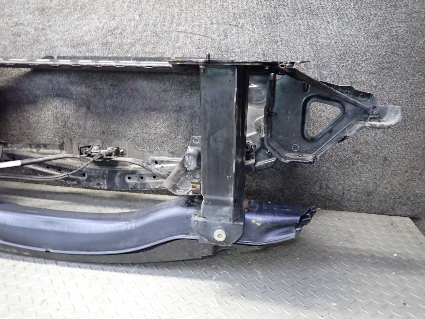 03-08 BMW E85 Z4 3.0L Engine Radiator Core Support Frame Panel OEM