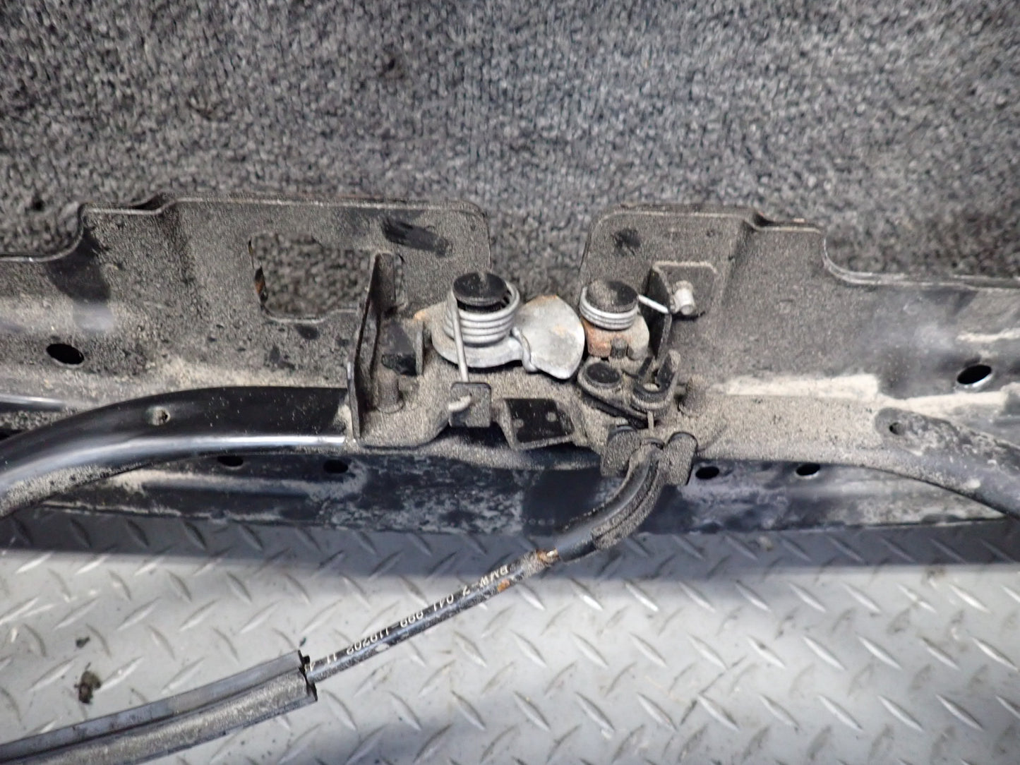 03-08 BMW E85 Z4 3.0L Engine Radiator Core Support Frame Panel OEM