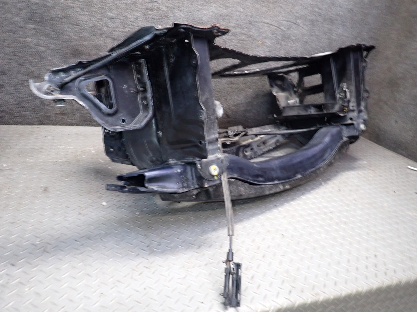 03-08 BMW E85 Z4 3.0L Engine Radiator Core Support Frame Panel OEM