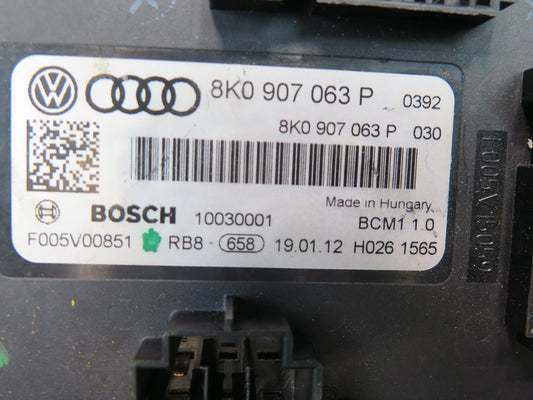 10-12 Audi B8 A5 S5 Body Control Module BCM 8K0907063P OEM