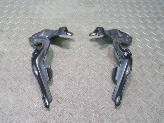 99-01 Toyota Crown JZS175 Front Left & Right Hood Hinge Black Set OEM