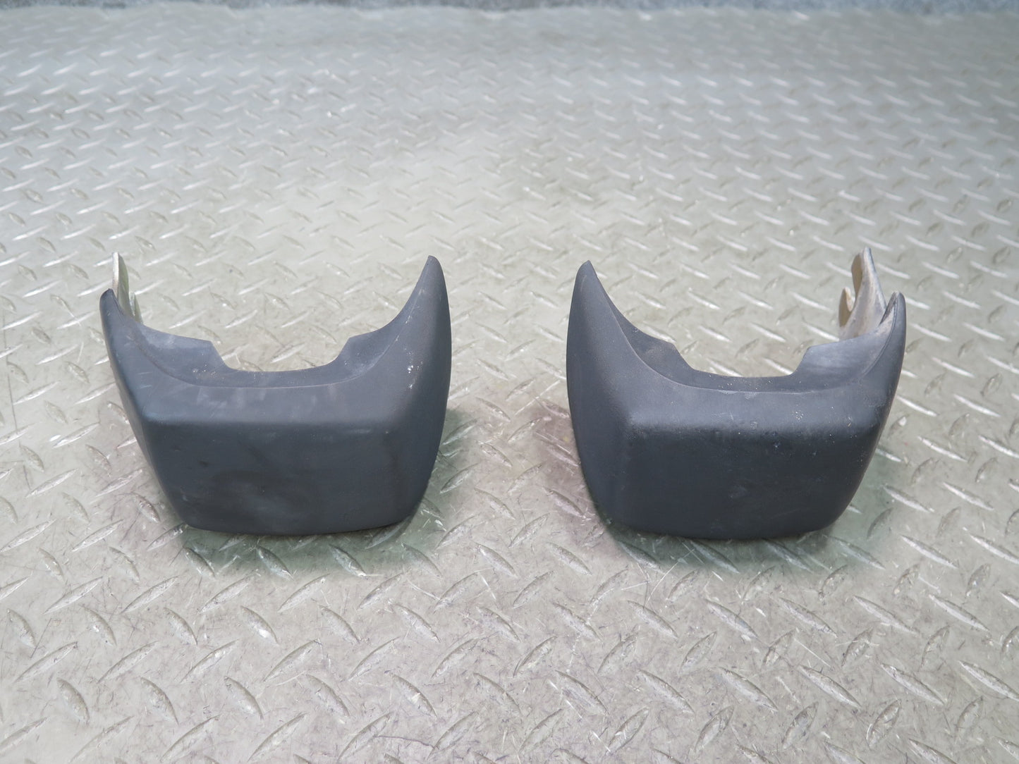 73-89 Mercedes R107 Sl-class Set of 2 Front Bumper Rubber Guard OEM
