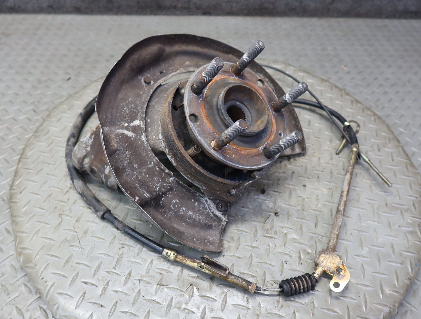1984-1986 Porsche 928 S Rear Right Spindle Knuckle Wheel Hub Bearing 9283312203R