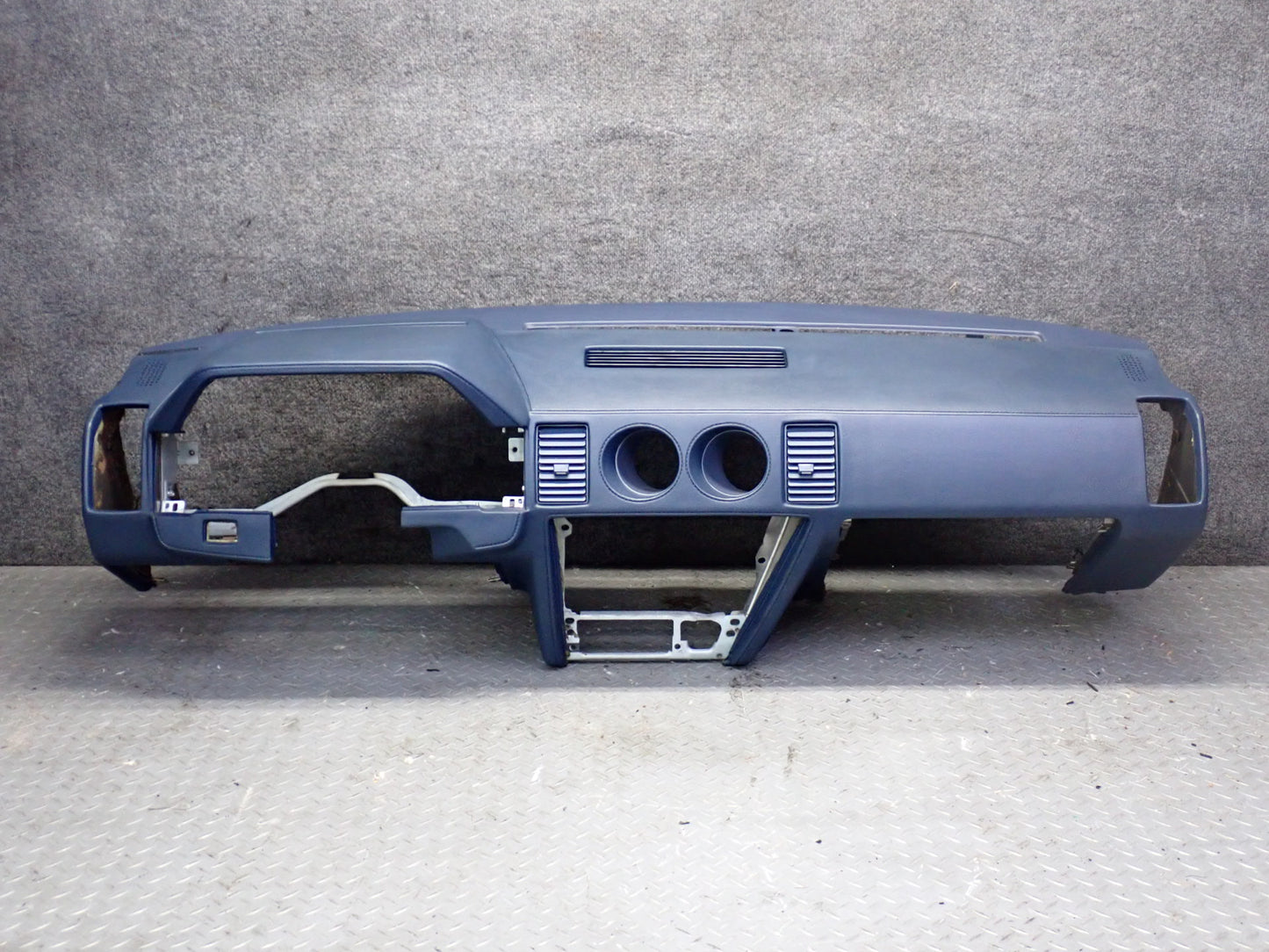 85-87 Nissan Z31 300ZX NA Dashboard Dash Instrument Trim Panel Cover Blue OEM