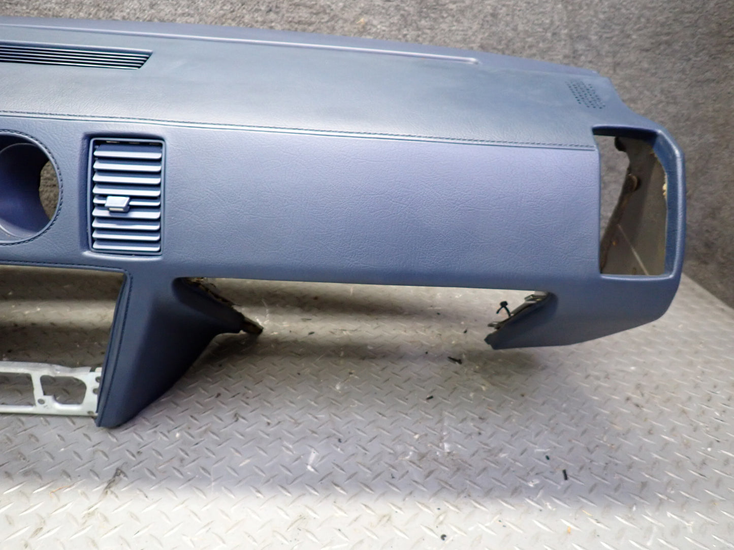 85-87 Nissan Z31 300ZX NA Dashboard Dash Instrument Trim Panel Cover Blue OEM