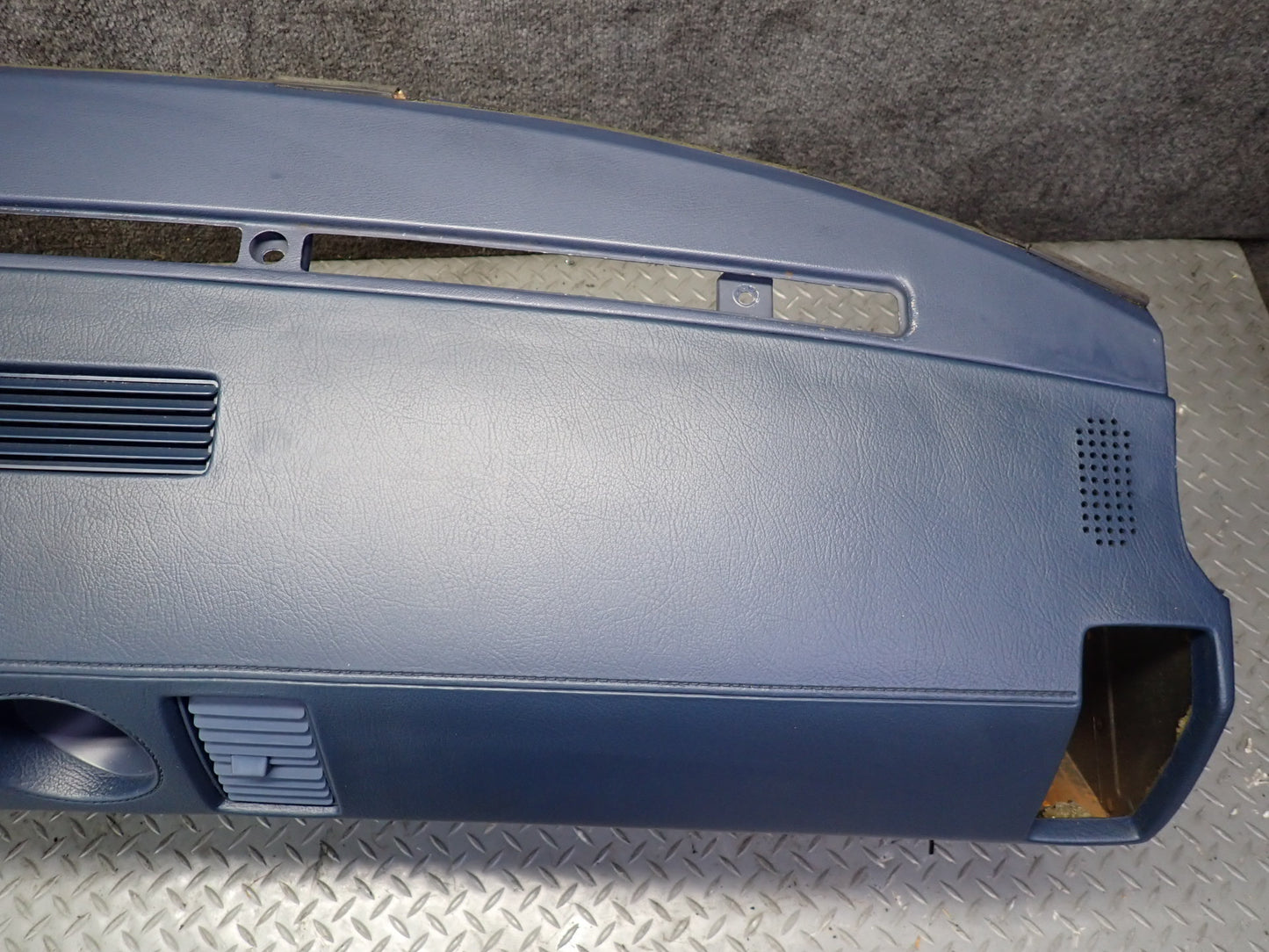 85-87 Nissan Z31 300ZX NA Dashboard Dash Instrument Trim Panel Cover Blue OEM