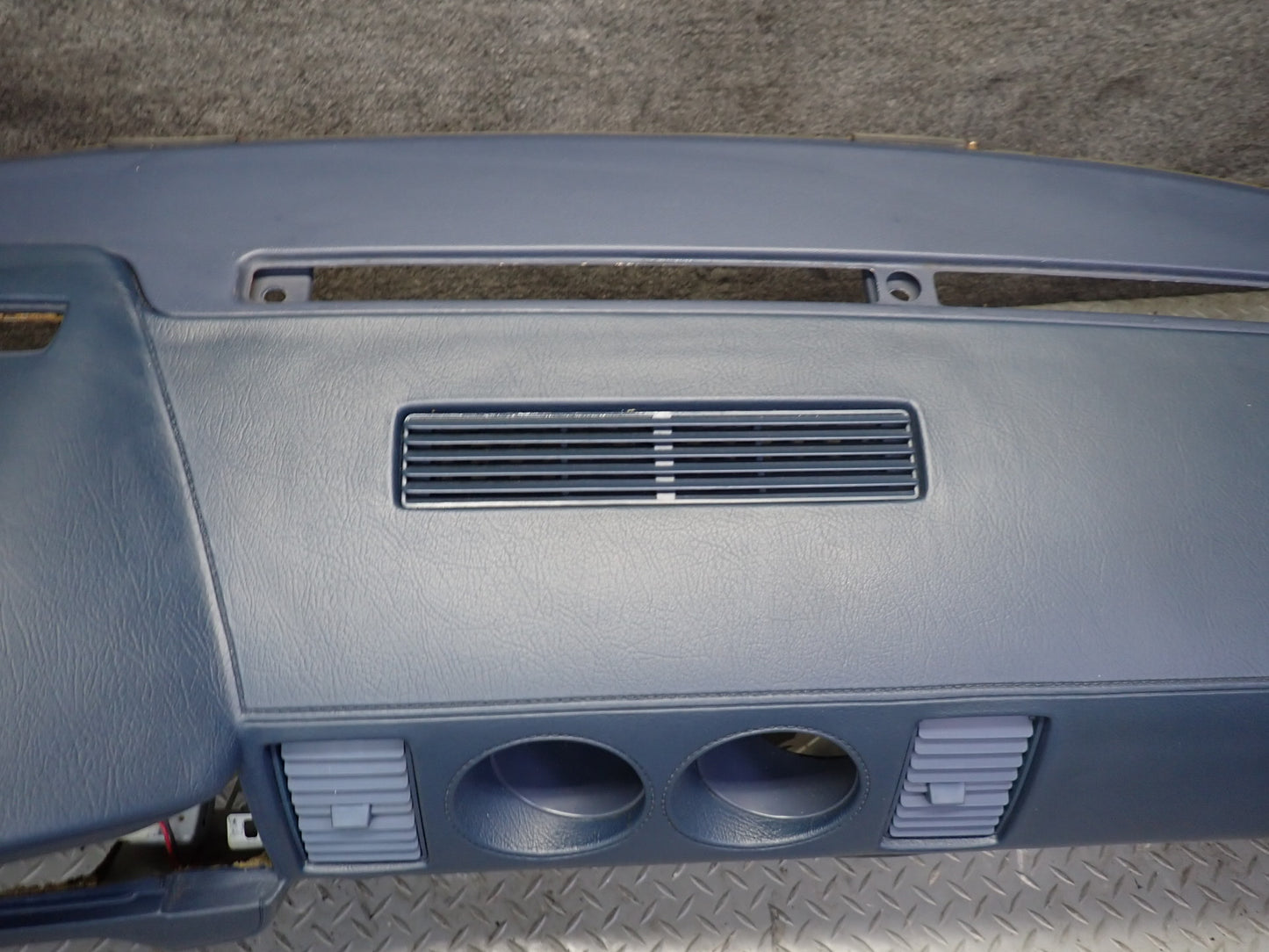 85-87 Nissan Z31 300ZX NA Dashboard Dash Instrument Trim Panel Cover Blue OEM