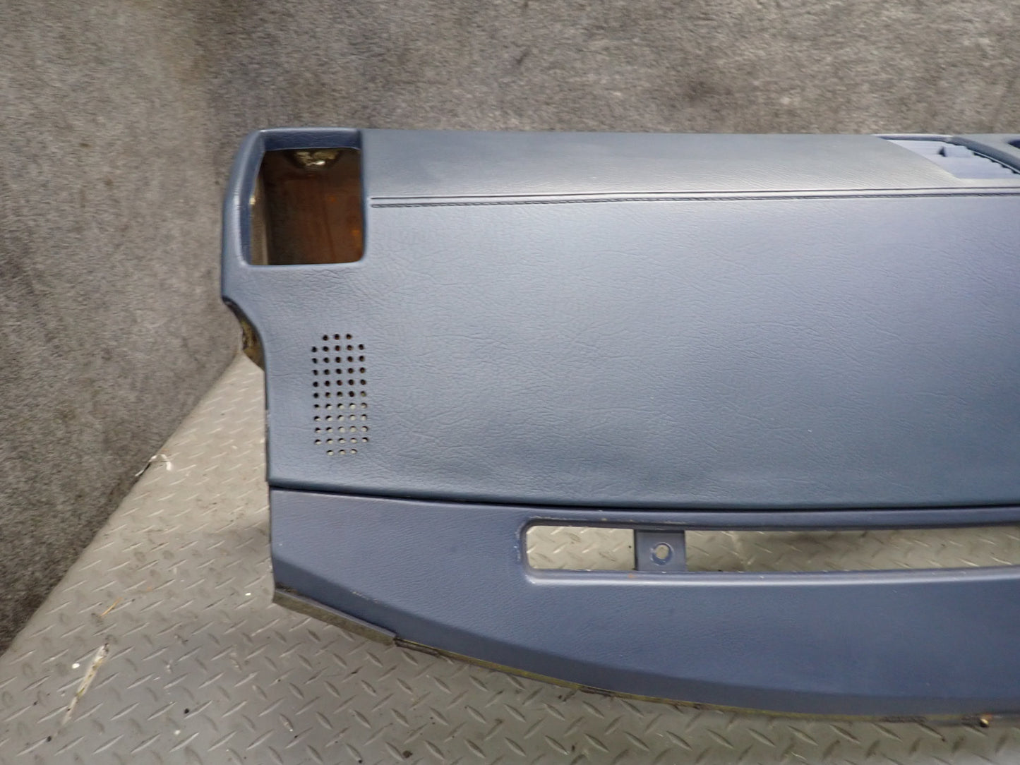85-87 Nissan Z31 300ZX NA Dashboard Dash Instrument Trim Panel Cover Blue OEM