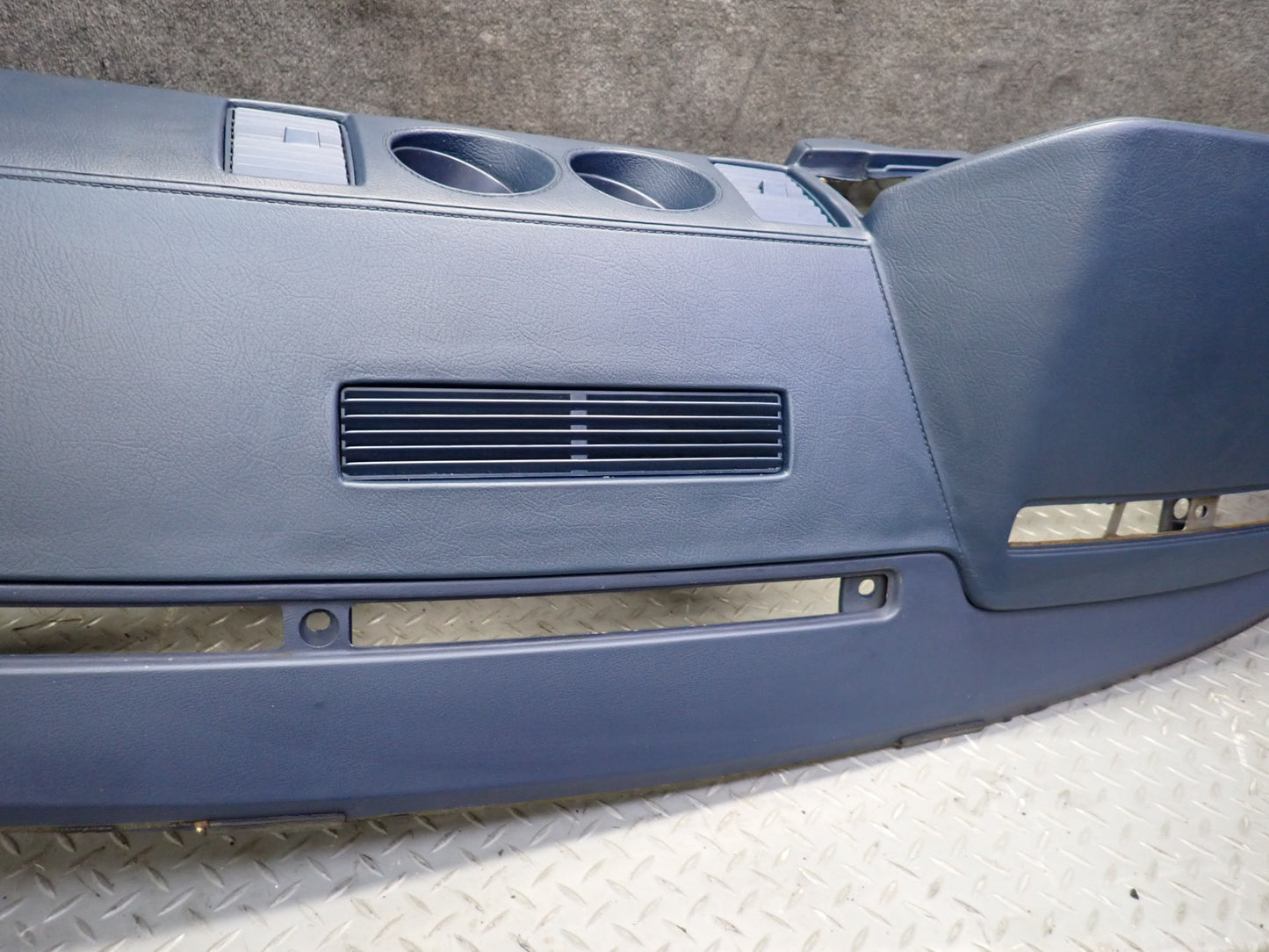 85-87 Nissan Z31 300ZX NA Dashboard Dash Instrument Trim Panel Cover Blue OEM
