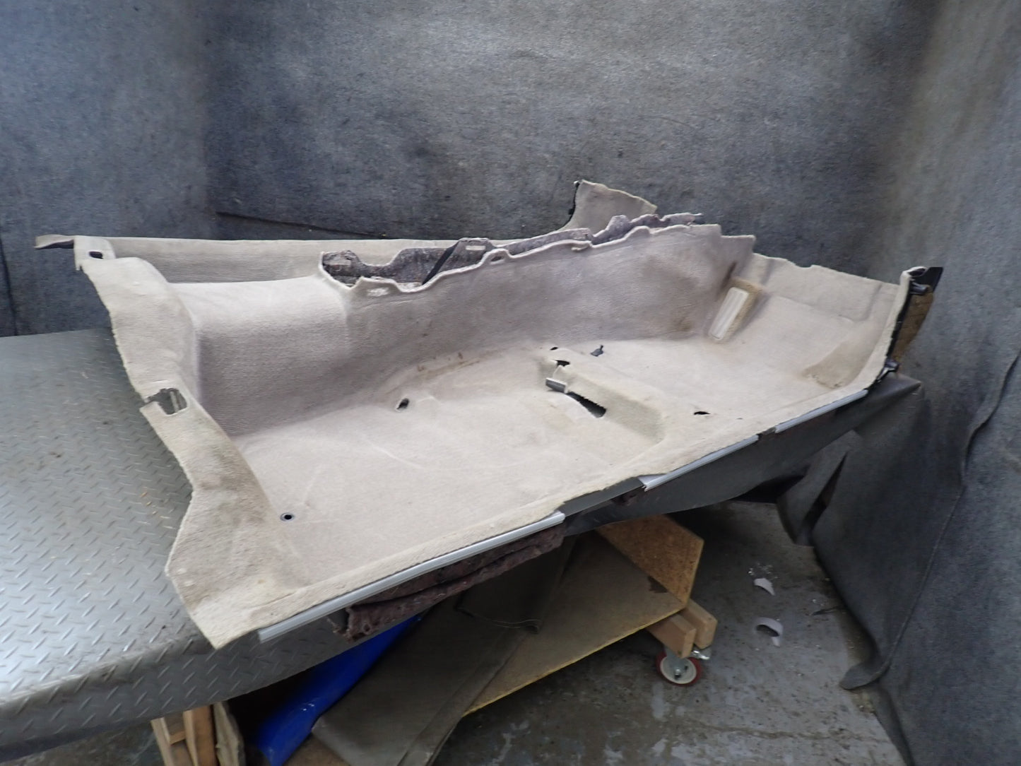 99-01 Toyota Crown JZS175 Interior Floor Carpet Liner Cover Gray OEM