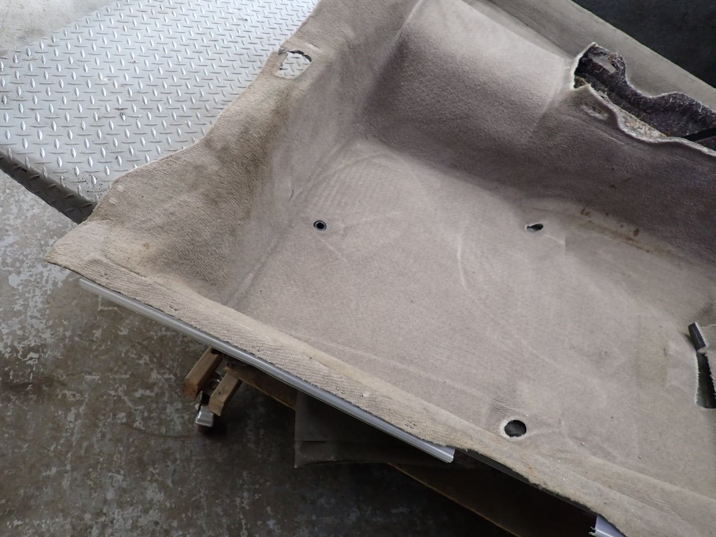 99-01 Toyota Crown JZS175 Interior Floor Carpet Liner Cover Gray OEM