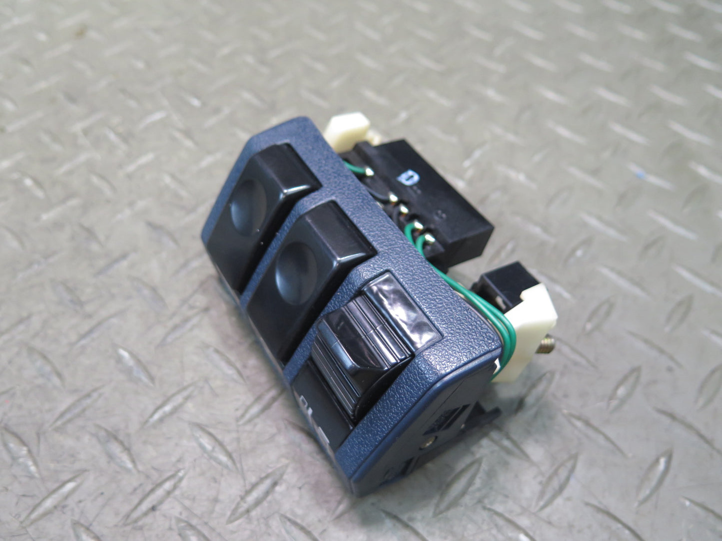 84-86 Nissan Z31 300ZX Dash Defrost Fog Light Washer Switch Blue OEM