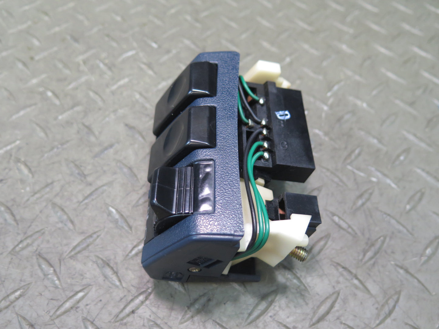 84-86 Nissan Z31 300ZX Dash Defrost Fog Light Washer Switch Blue OEM