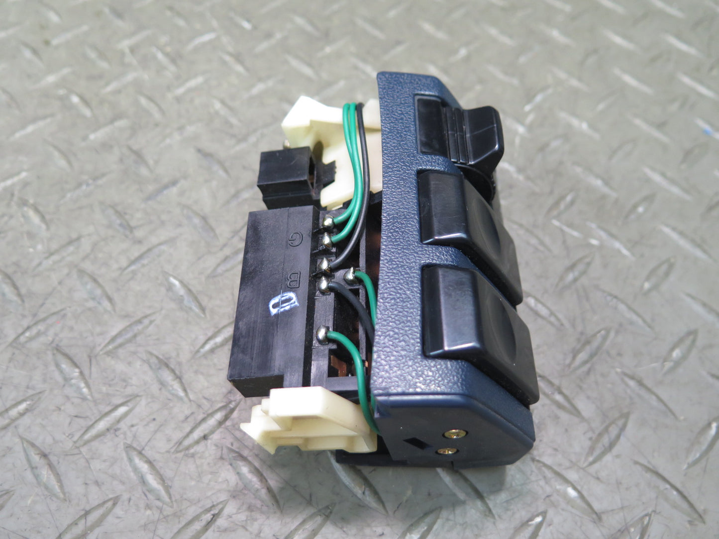 84-86 Nissan Z31 300ZX Dash Defrost Fog Light Washer Switch Blue OEM