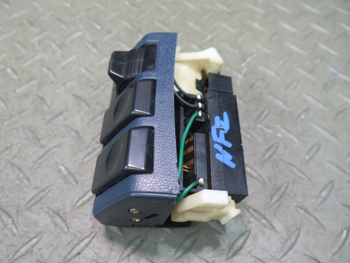 84-86 Nissan Z31 300ZX Hazard Cruise Control Headlight Button Switch Blue OEM