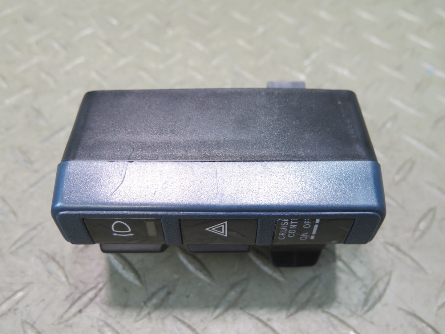 84-86 Nissan Z31 300ZX Hazard Cruise Control Headlight Button Switch Blue OEM