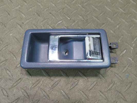 84-89 Nissan Z31 300ZX Front Left Driver Door Interior Handle Blue OEM