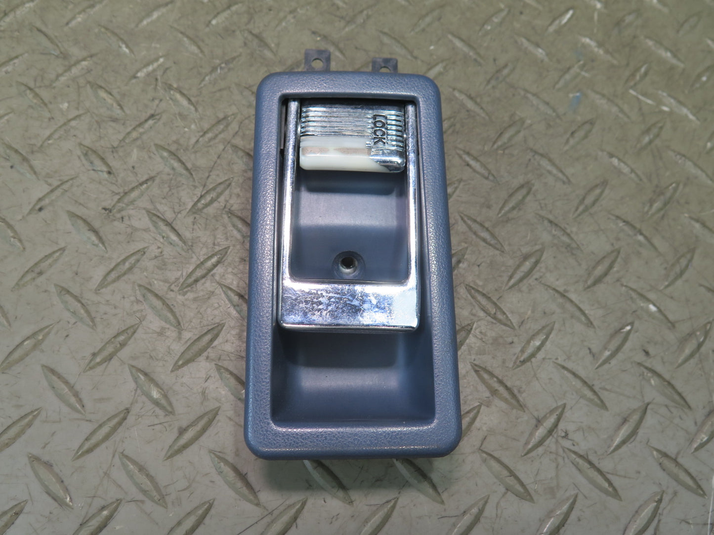 84-89 Nissan Z31 300ZX Front Left Driver Door Interior Handle Blue OEM