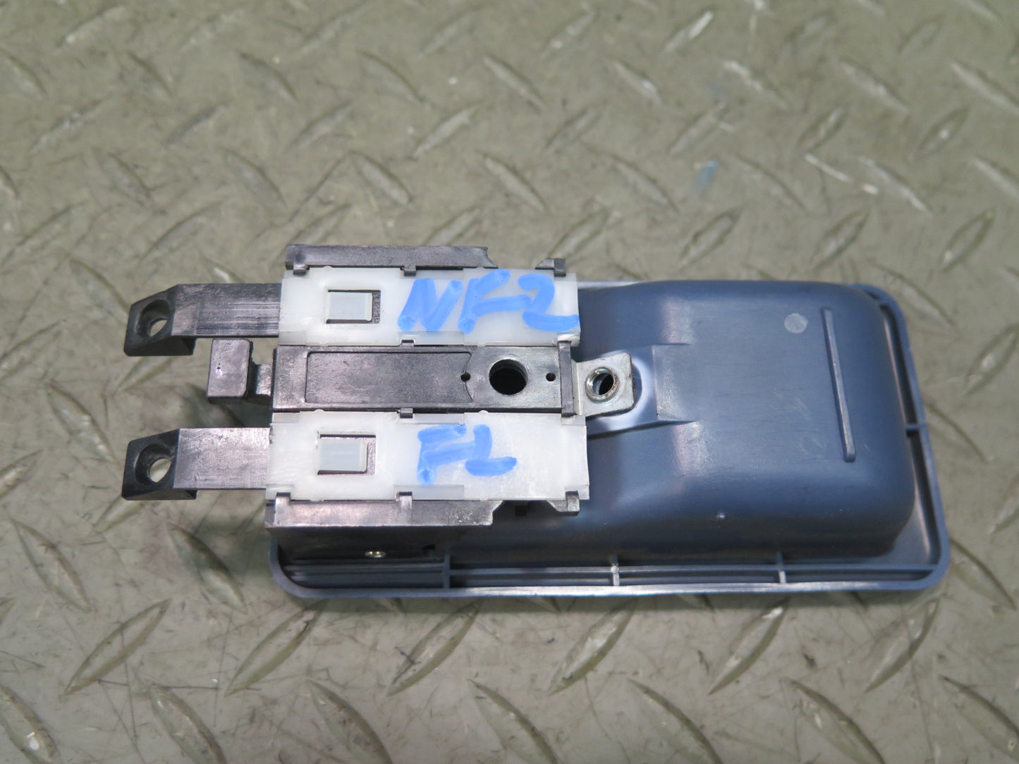 84-89 Nissan Z31 300ZX Front Left Driver Door Interior Handle Blue OEM