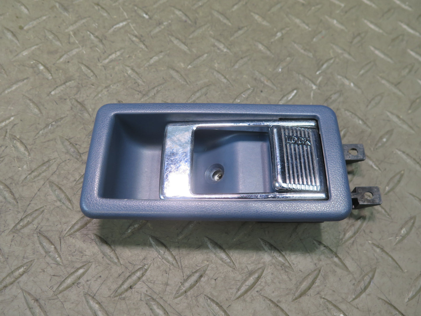 84-89 Nissan Z31 300ZX Front Right Passenger Door Interior Handle Blue OEM