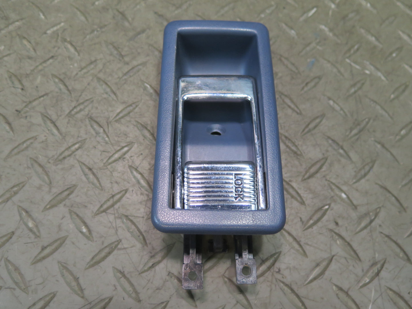 84-89 Nissan Z31 300ZX Front Right Passenger Door Interior Handle Blue OEM