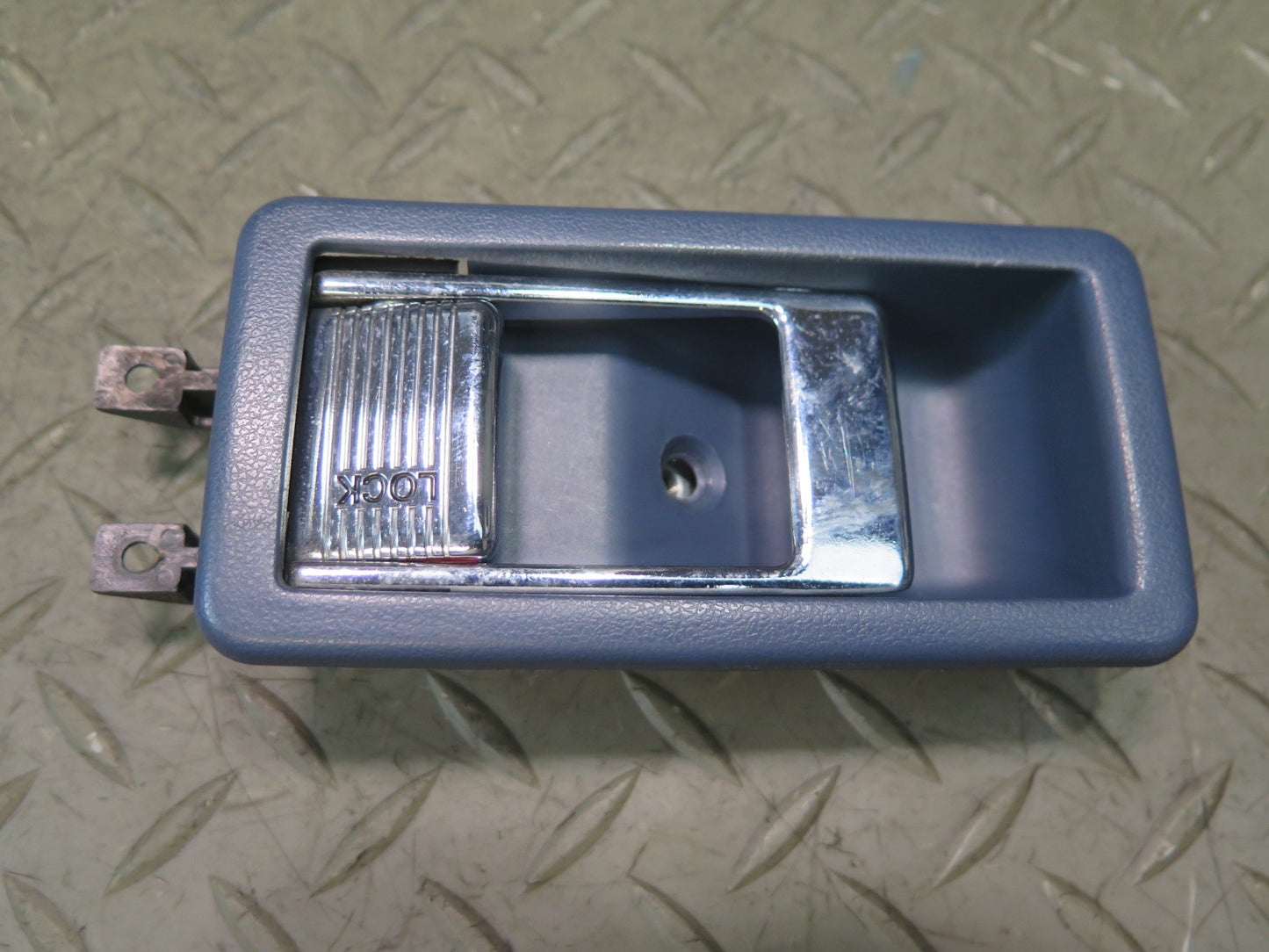 84-89 Nissan Z31 300ZX Front Right Passenger Door Interior Handle Blue OEM