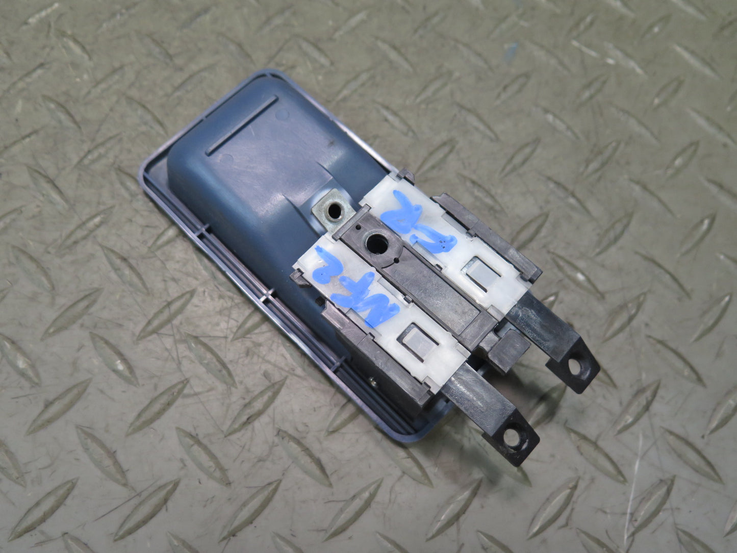 84-89 Nissan Z31 300ZX Front Right Passenger Door Interior Handle Blue OEM