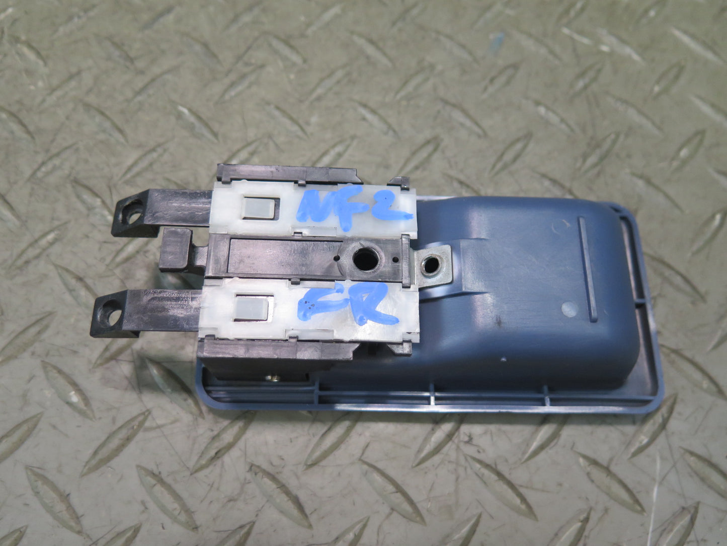 84-89 Nissan Z31 300ZX Front Right Passenger Door Interior Handle Blue OEM