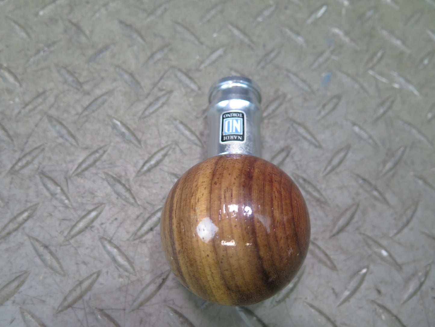 Nardi ND Torino Style Gear Knob Wood & Chrome 5/6 Speed Universal