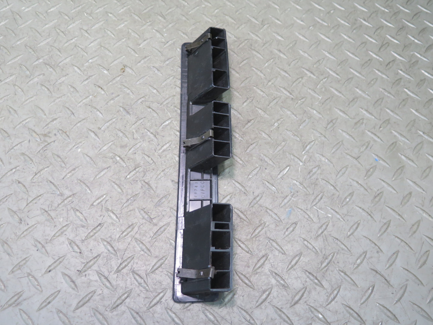 85-87 Nissan Z31 300ZX 2 Dash Windshield Defrost Vent Grille Set Blue OEM