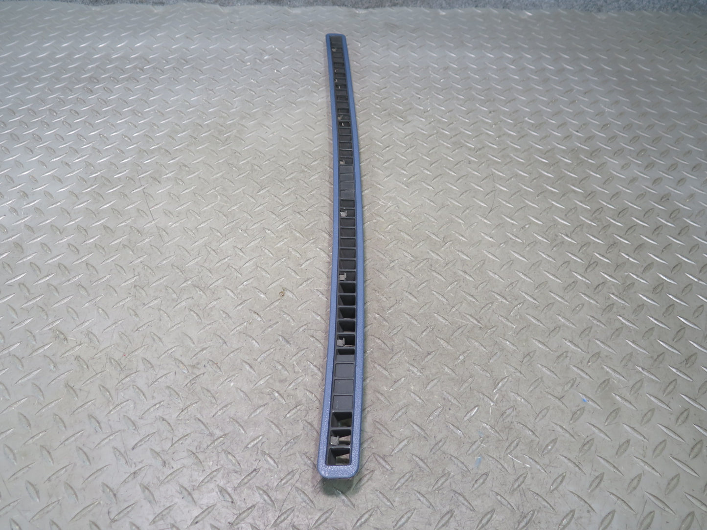 85-87 Nissan Z31 300ZX 2 Dash Windshield Defrost Vent Grille Set Blue OEM