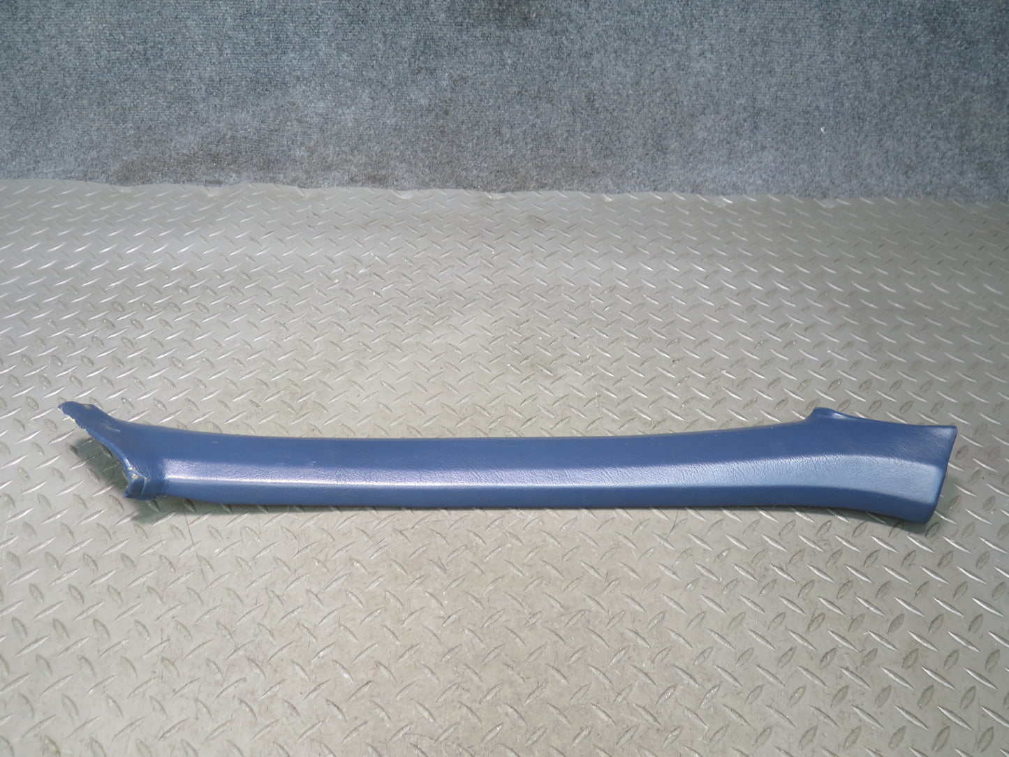 84-86 Nissan Z31 300ZX Set of 2 Left & Right A Pillar Trim Cover Panel Blue OEM