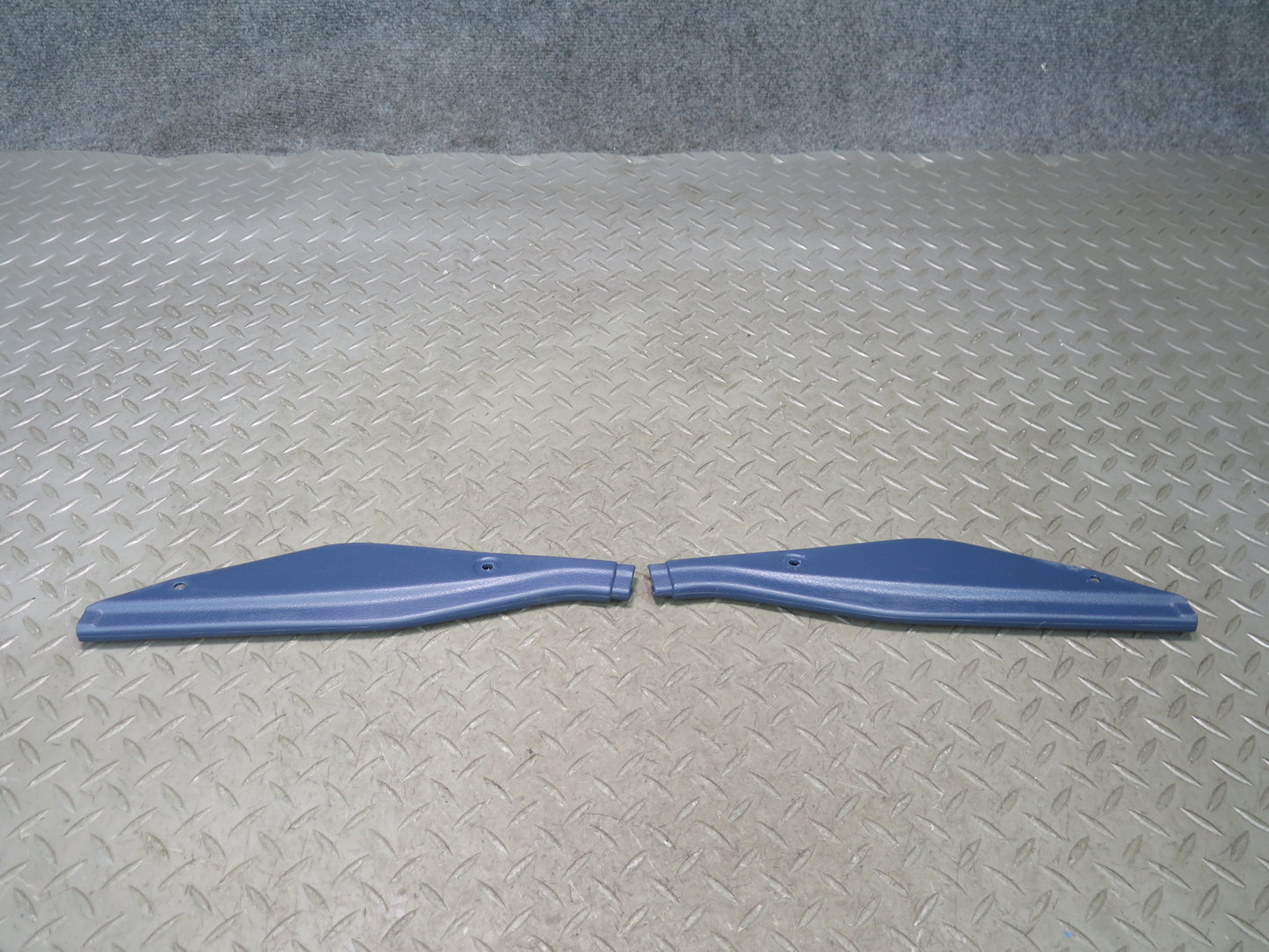 84-89 Nissan Z31 300ZX Set of 2 Front Left & Right Dash END Trim Cap Cover OEM