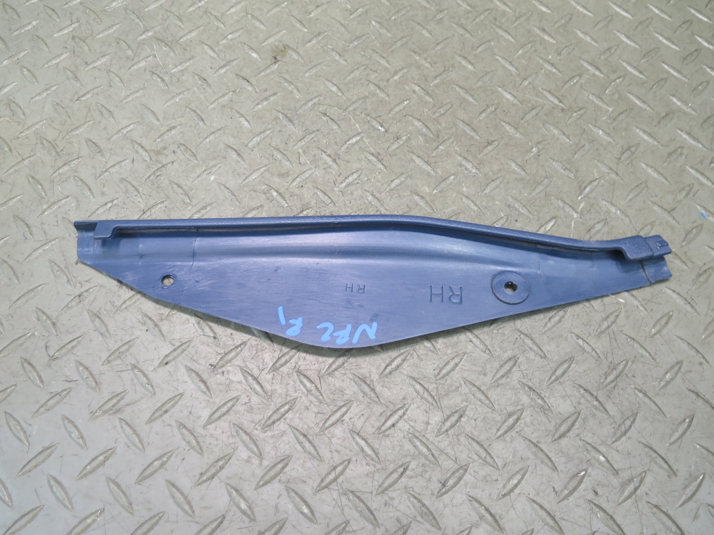 84-89 Nissan Z31 300ZX Set of 2 Front Left & Right Dash END Trim Cap Cover OEM