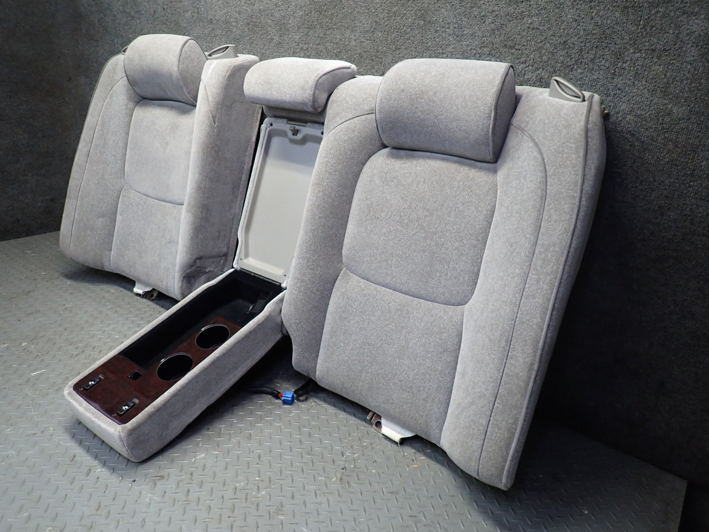 99-01 Toyota Crown JZS175 Front & Rear Power Velours Seat Gray OEM