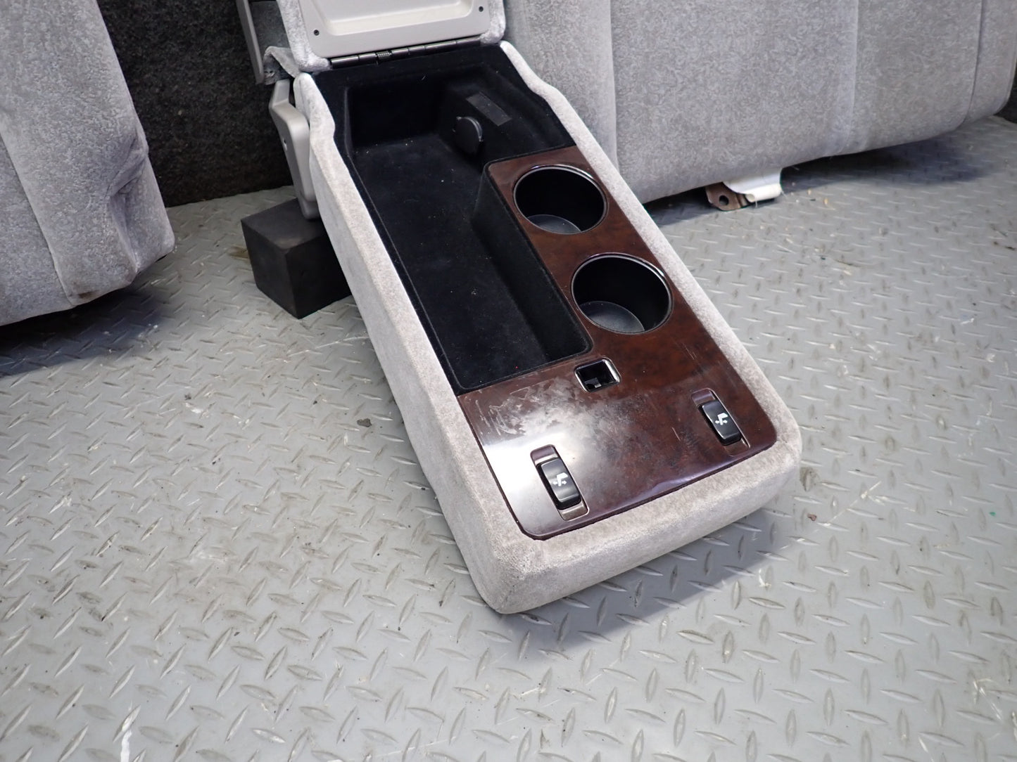 99-01 Toyota Crown JZS175 Front & Rear Power Velours Seat Gray OEM
