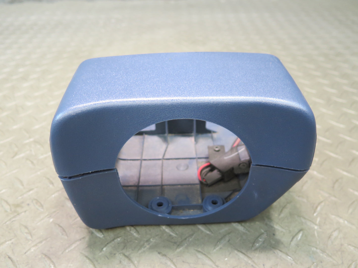 84-86 Nissan Z31 300ZX Steering Column Trim Cover Panel Blue OEM