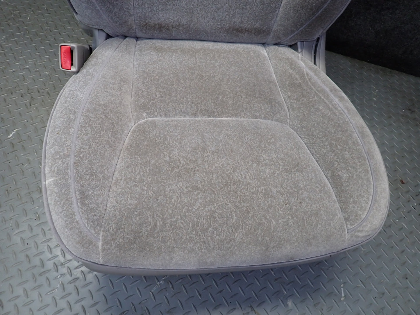 99-01 Toyota Crown JZS175 Front & Rear Power Velours Seat Gray OEM