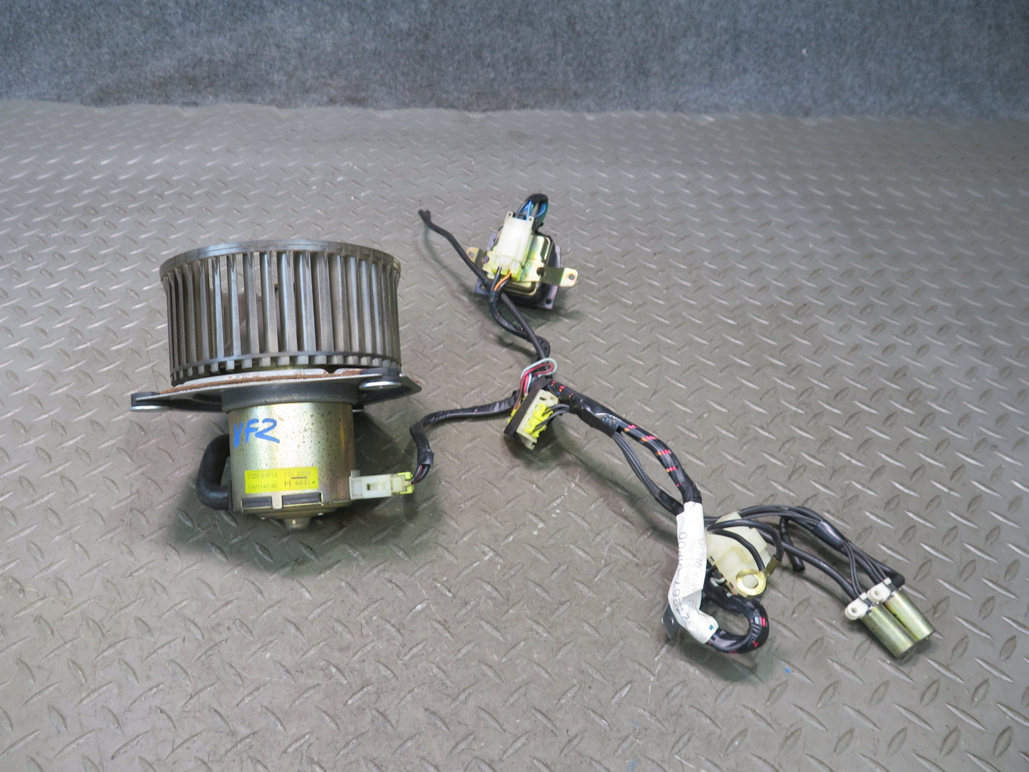 85-87 Nissan Z31 300ZX A/C Heater Blower Motor Fan Wire Resistor Assembly OEM